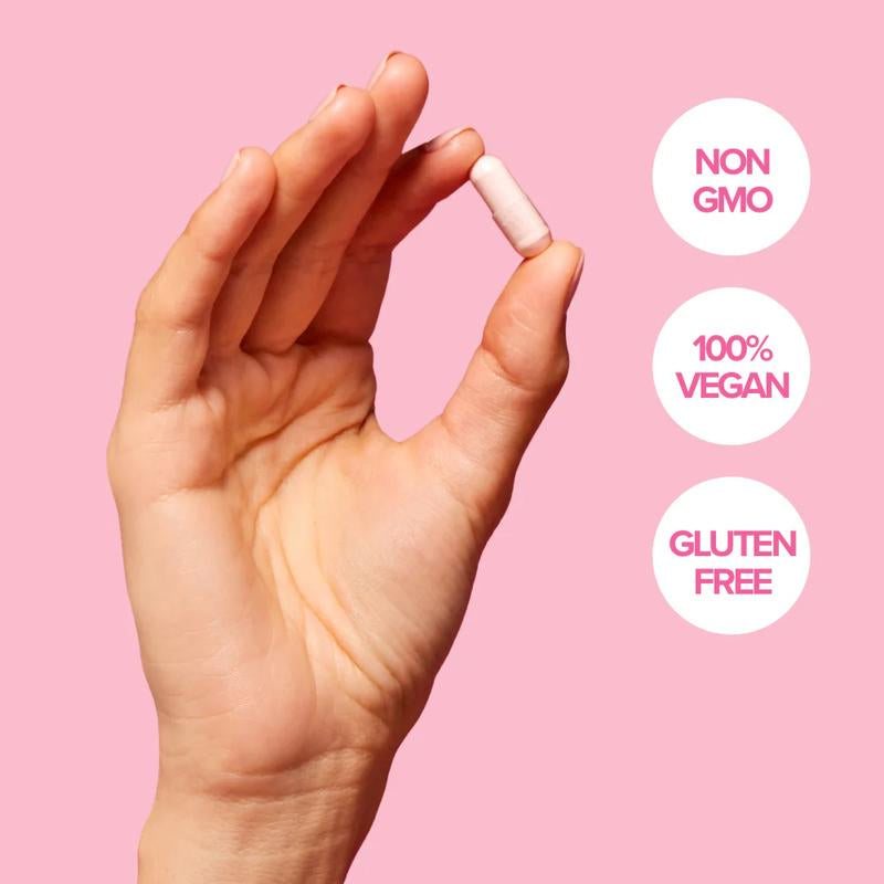 Hormone Balance & Cycle Support Vitamins by FLO: Supplement for Women with Myo-Inositol & D-Chiro-Inositol (40:1 Ratio) and DIM and Folic Acid