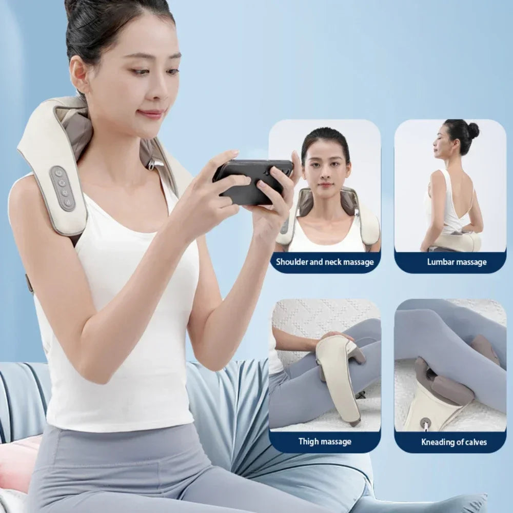 Heated Shiatsu Neck & Shoulder Massager